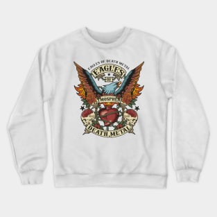 eagles of death Metal and roses Crewneck Sweatshirt